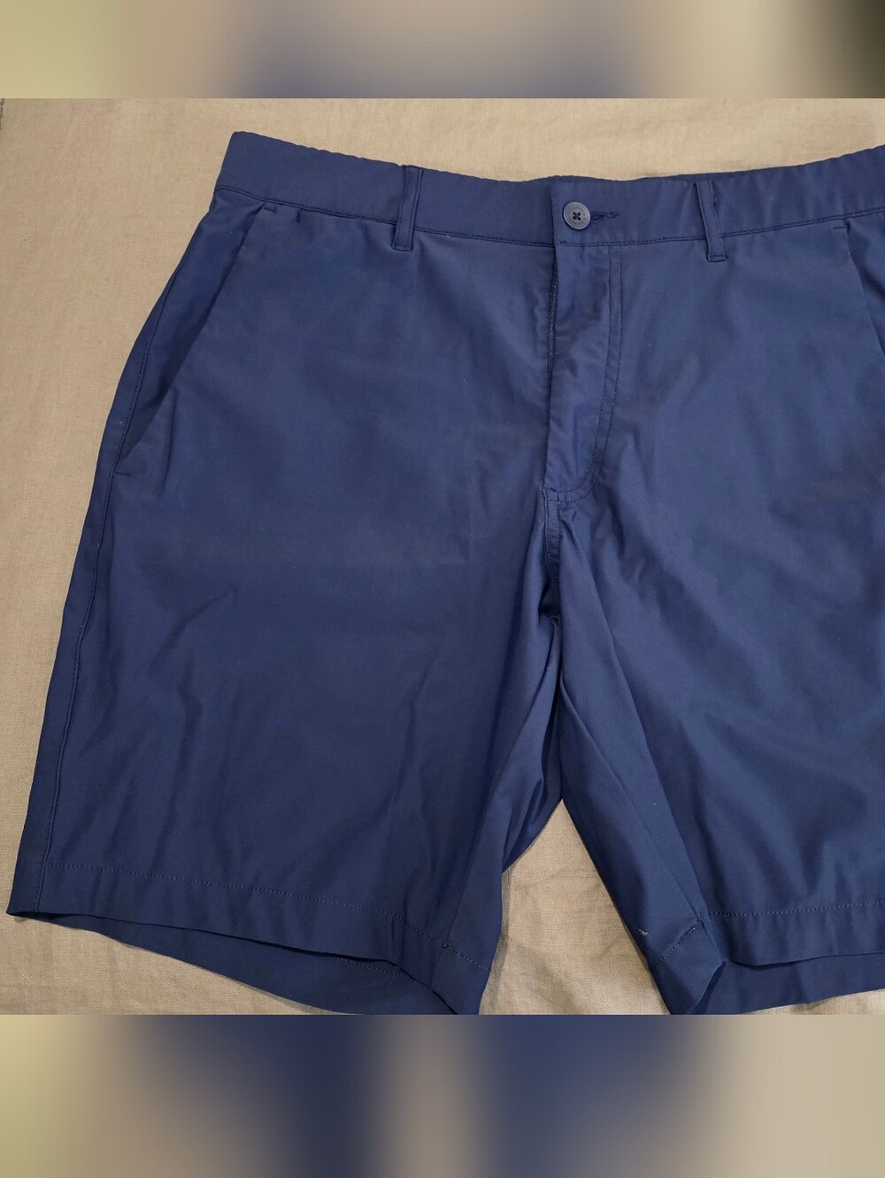 Men's Navy Golf Shorts